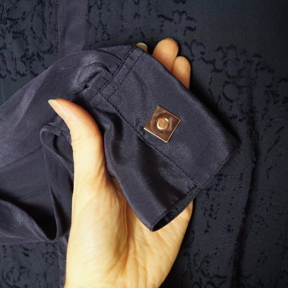 Maurie + Eve open back silk blouse - Picture 8 of 12